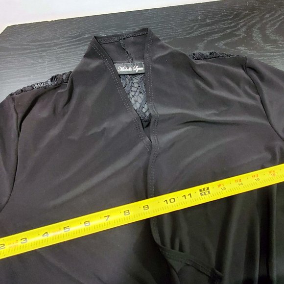 Michelle Lynn Black Swing Shrug (Small) - Picture 11 of 13